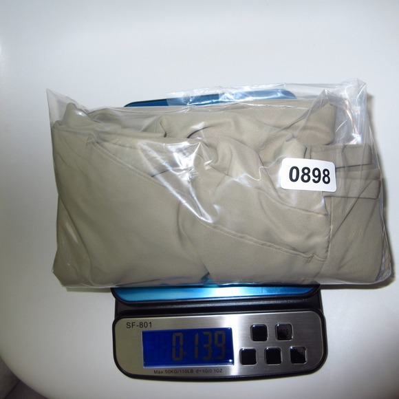 Louis Raphael Golf Pants Mens 34x32 Khaki Pleated Slacks Light Soft - Picture 14 of 14